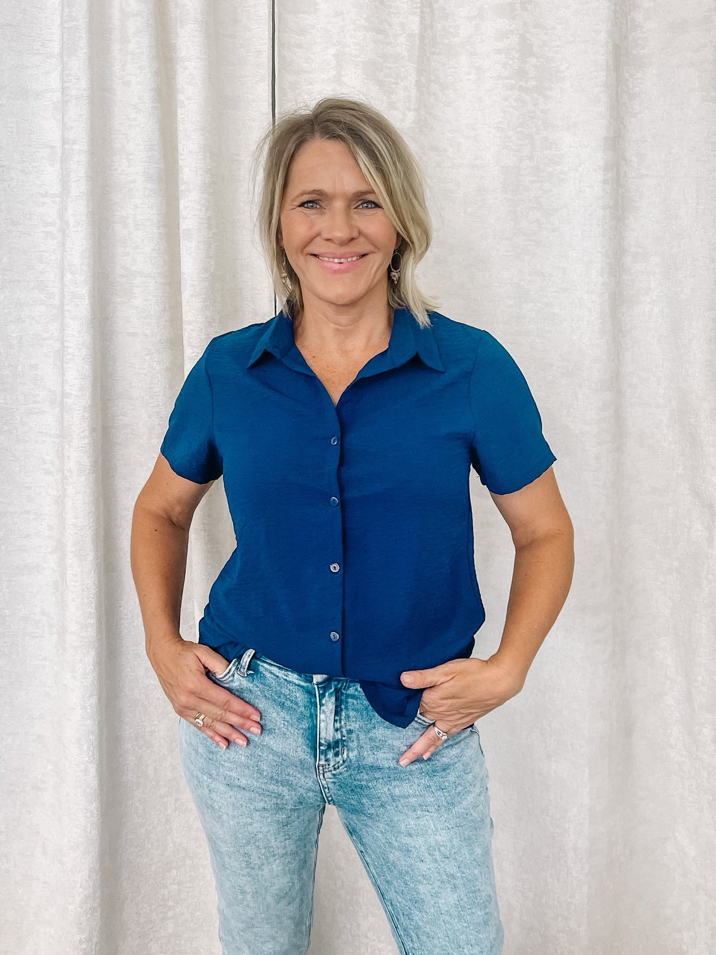 Everyday Button Down Blouse