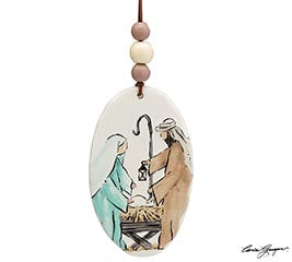 Oval Holy Family