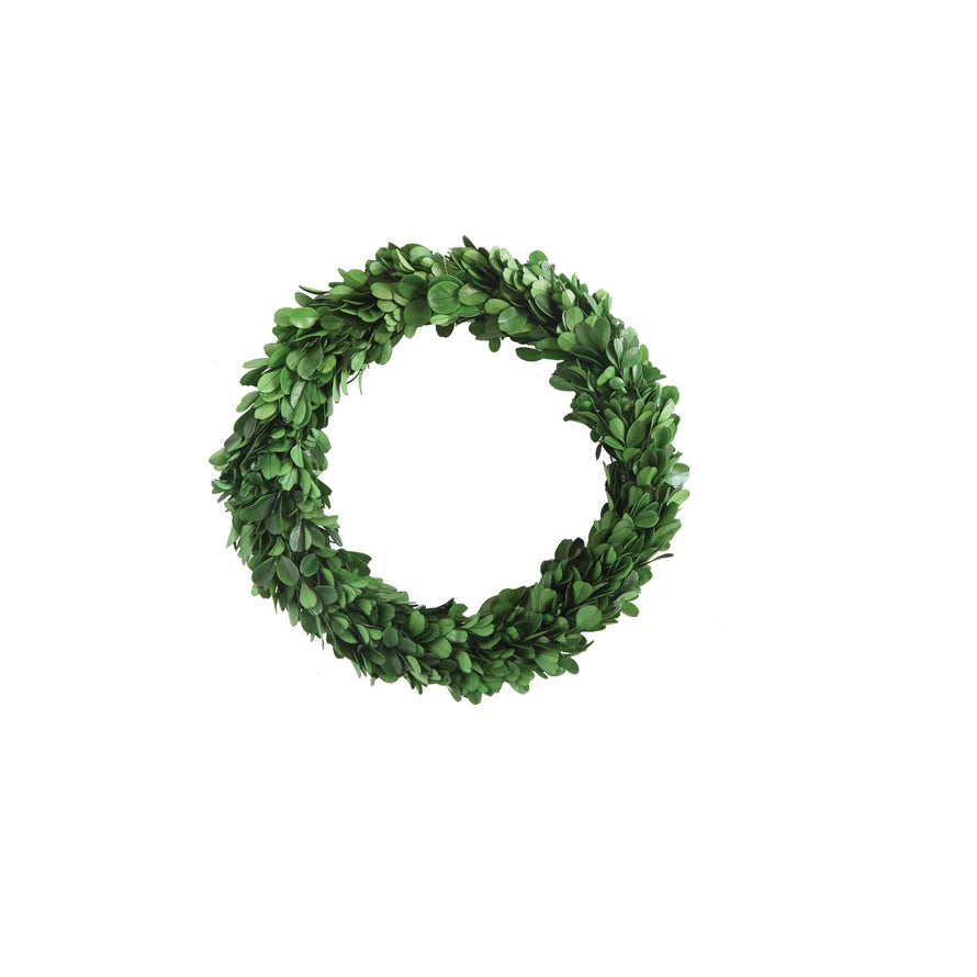 Preserved Boxwood Wreath 9 3/4 inch