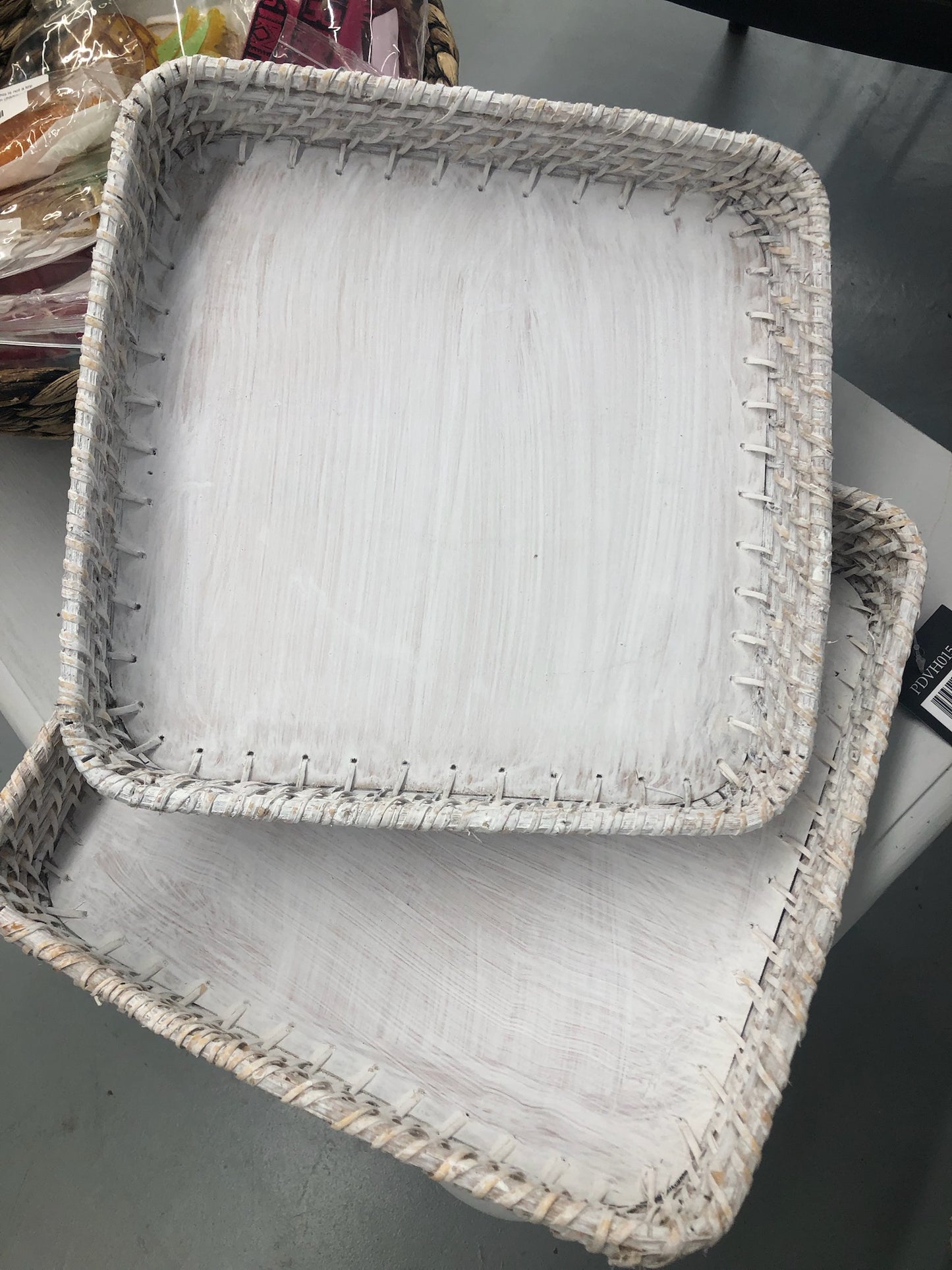 Rattan Weave Tray