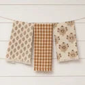 Tea Towels Block Print Silhouette