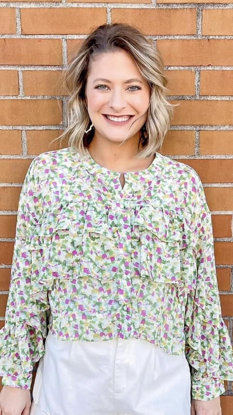 Multi Color Spring Top