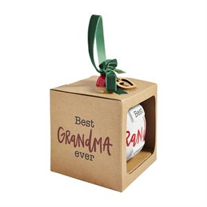 Mudpie-BEST GRANDMA ORNAMENT