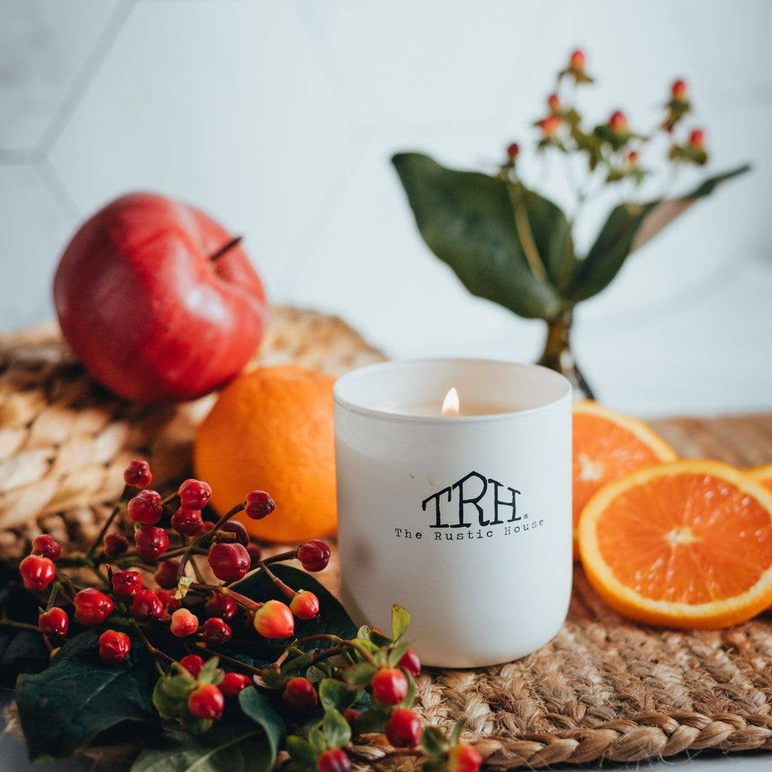 Red Currant | White Soy Candle + Gift Box | 8oz.