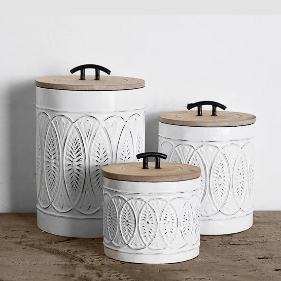 S/3 Press Tin Canisters