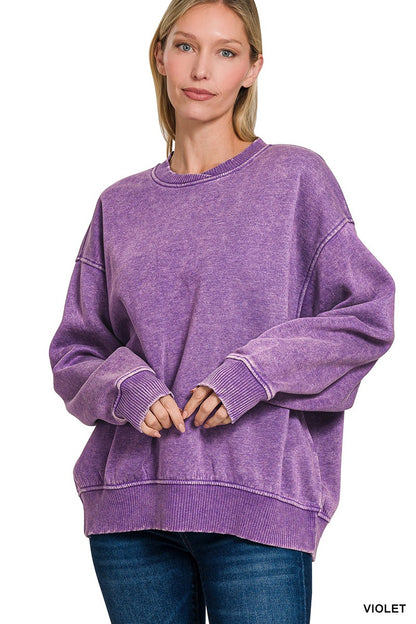 Oversized Fleece Sweatshirt