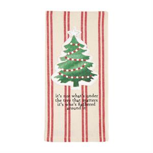 Tree Printed Patch Towel