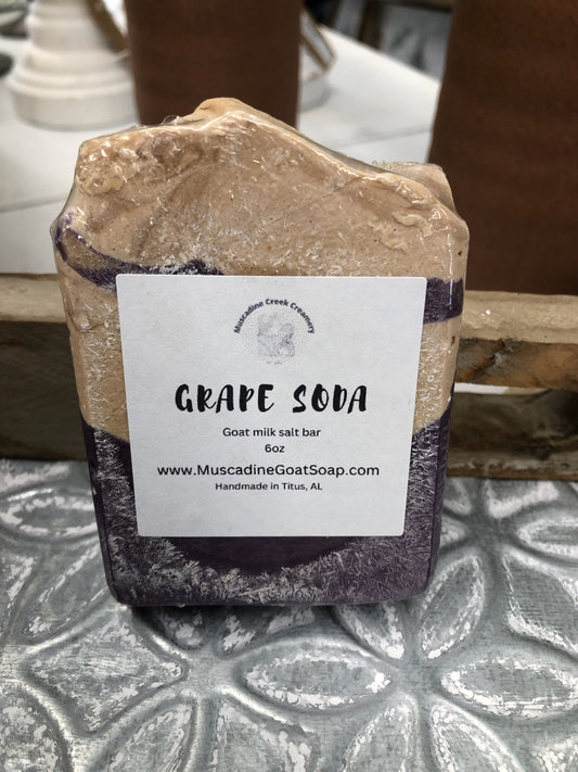 Grape Soda-Goat Milk Soap