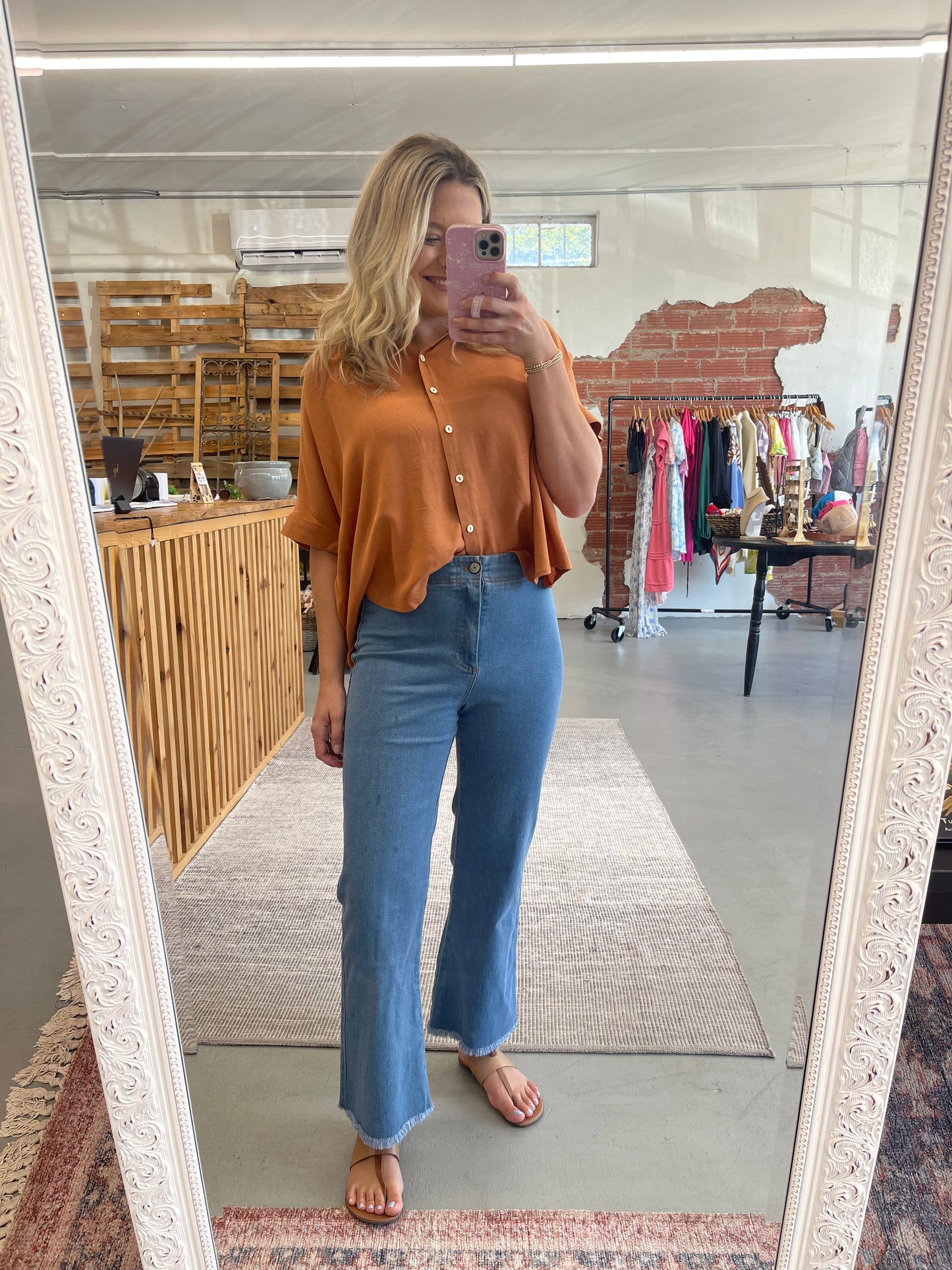 Soft Stretchy High Rise Pant
