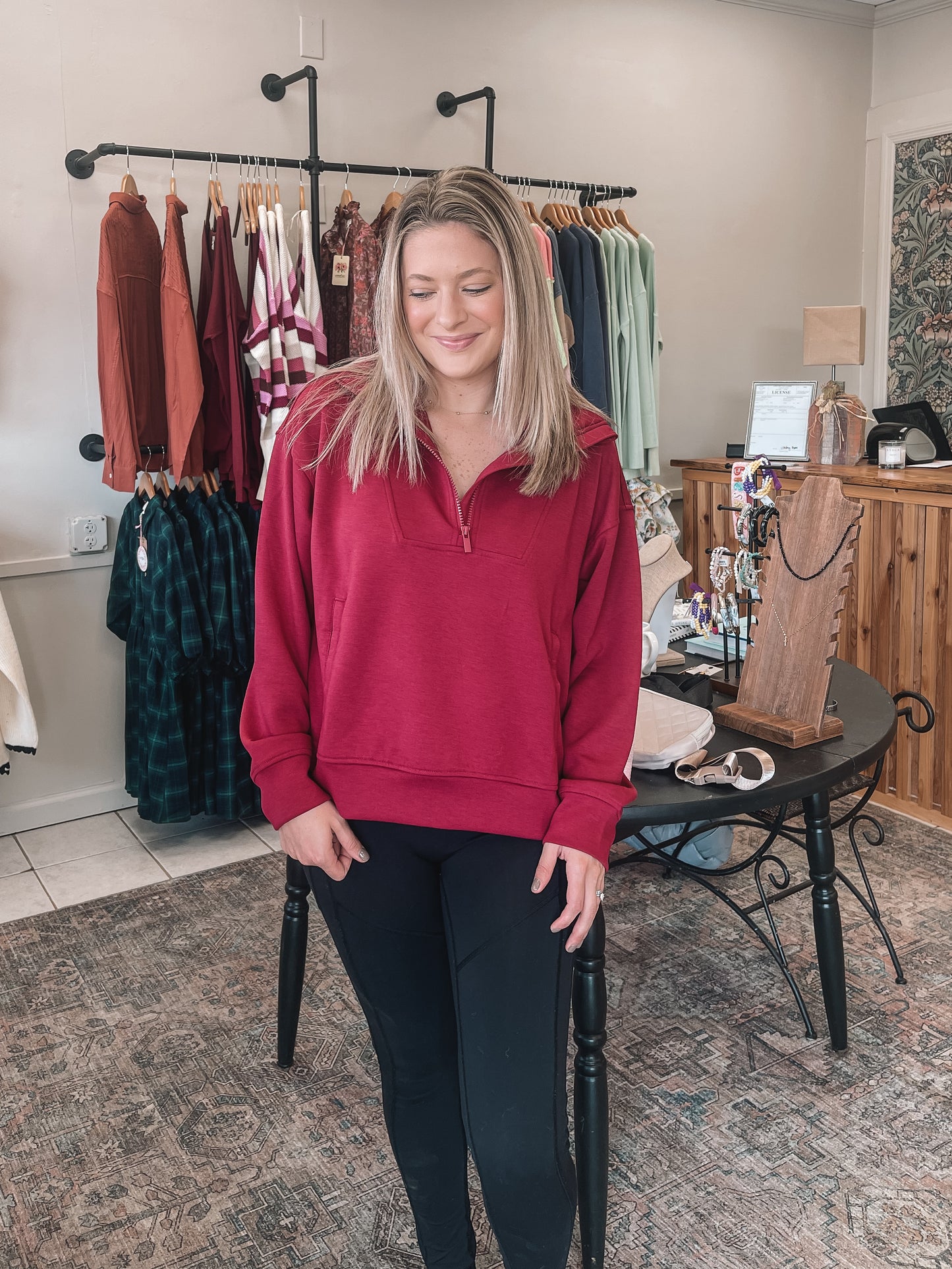 Half Zip Pullover