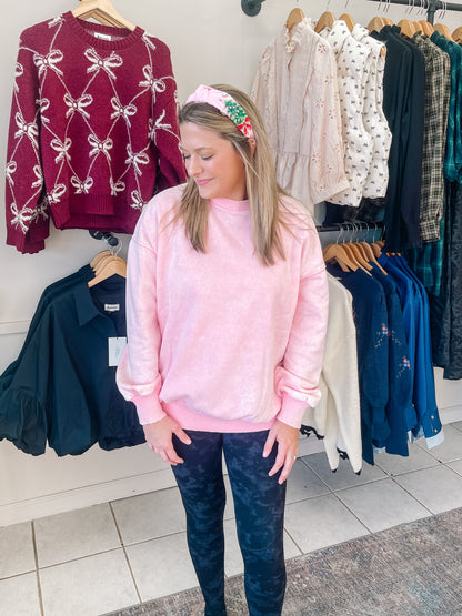 Oversized Fleece Sweatshirt