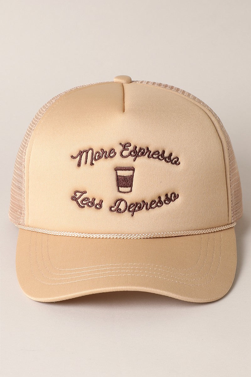 Embroidered Mesh Back Truck Cap