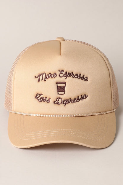 Embroidered Mesh Back Truck Cap