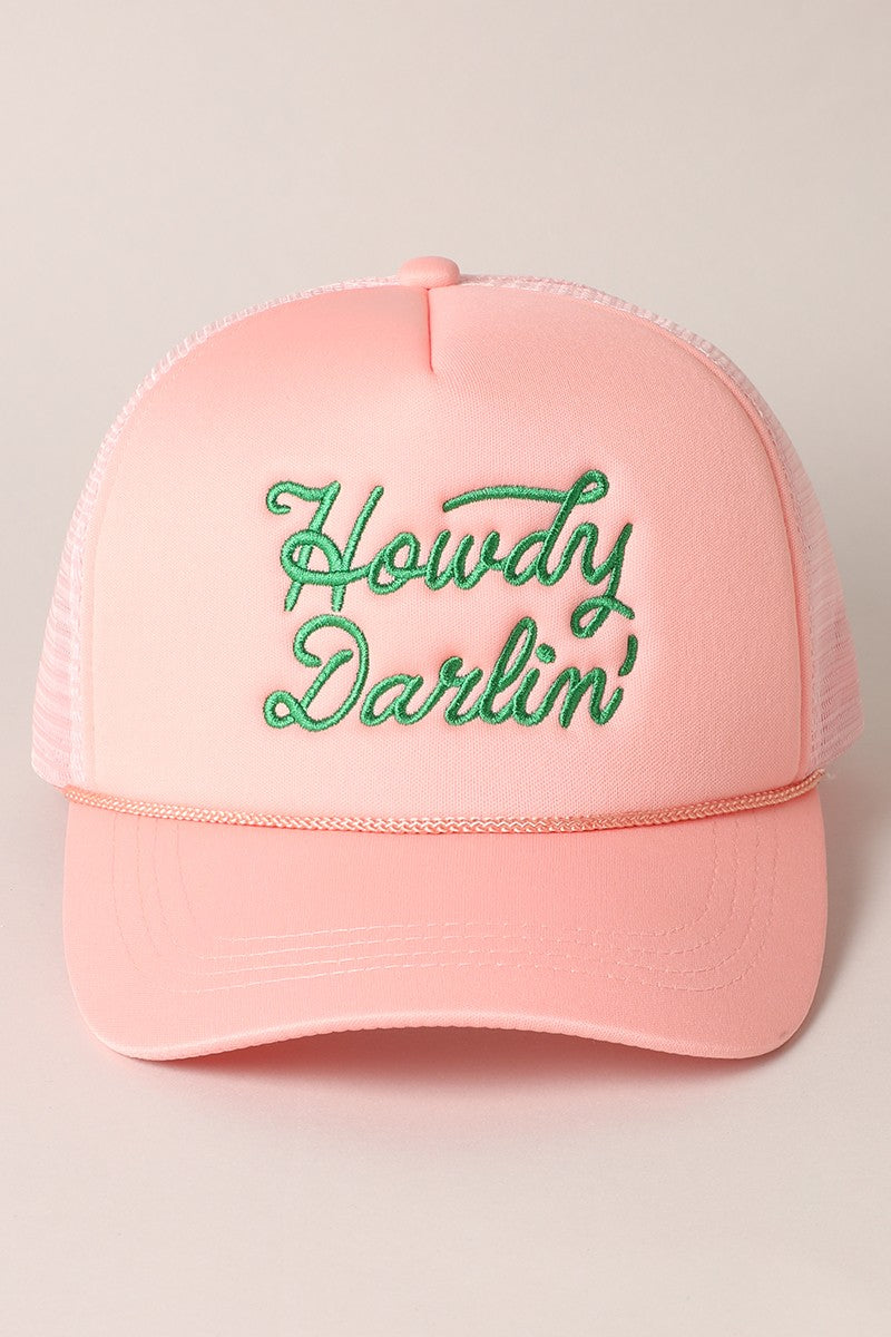 Embroidered Mesh Back Truck Cap