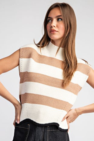 Scallop Sweater Vest
