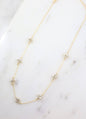 Kennysaw CZ Accent Necklace OPAL