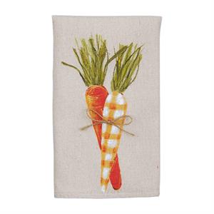 CARROT PAINTED EASTER TOWEL