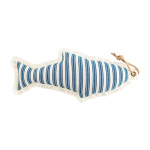 Blue Fish Shape Pillow