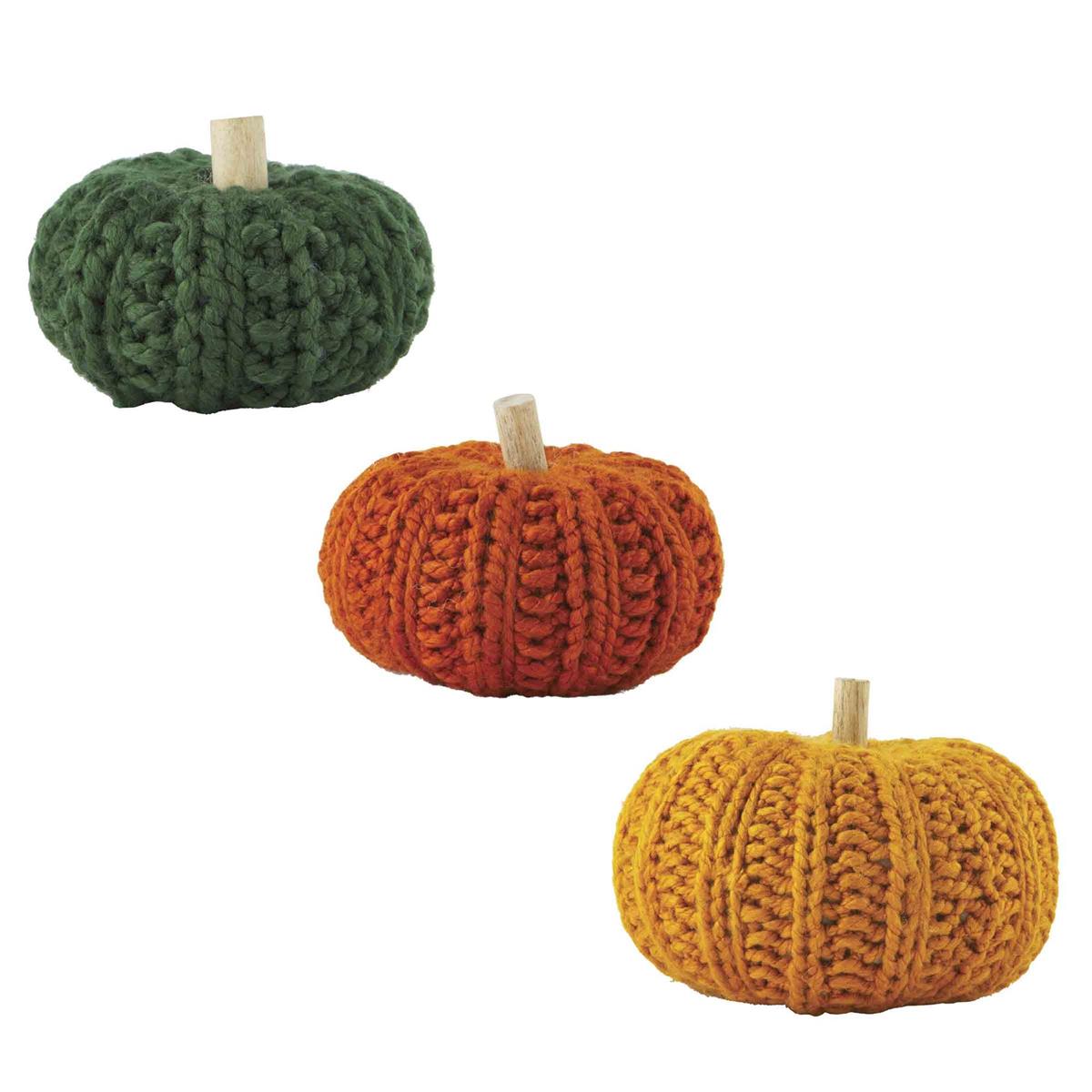 Crochet Pumpkin-Green