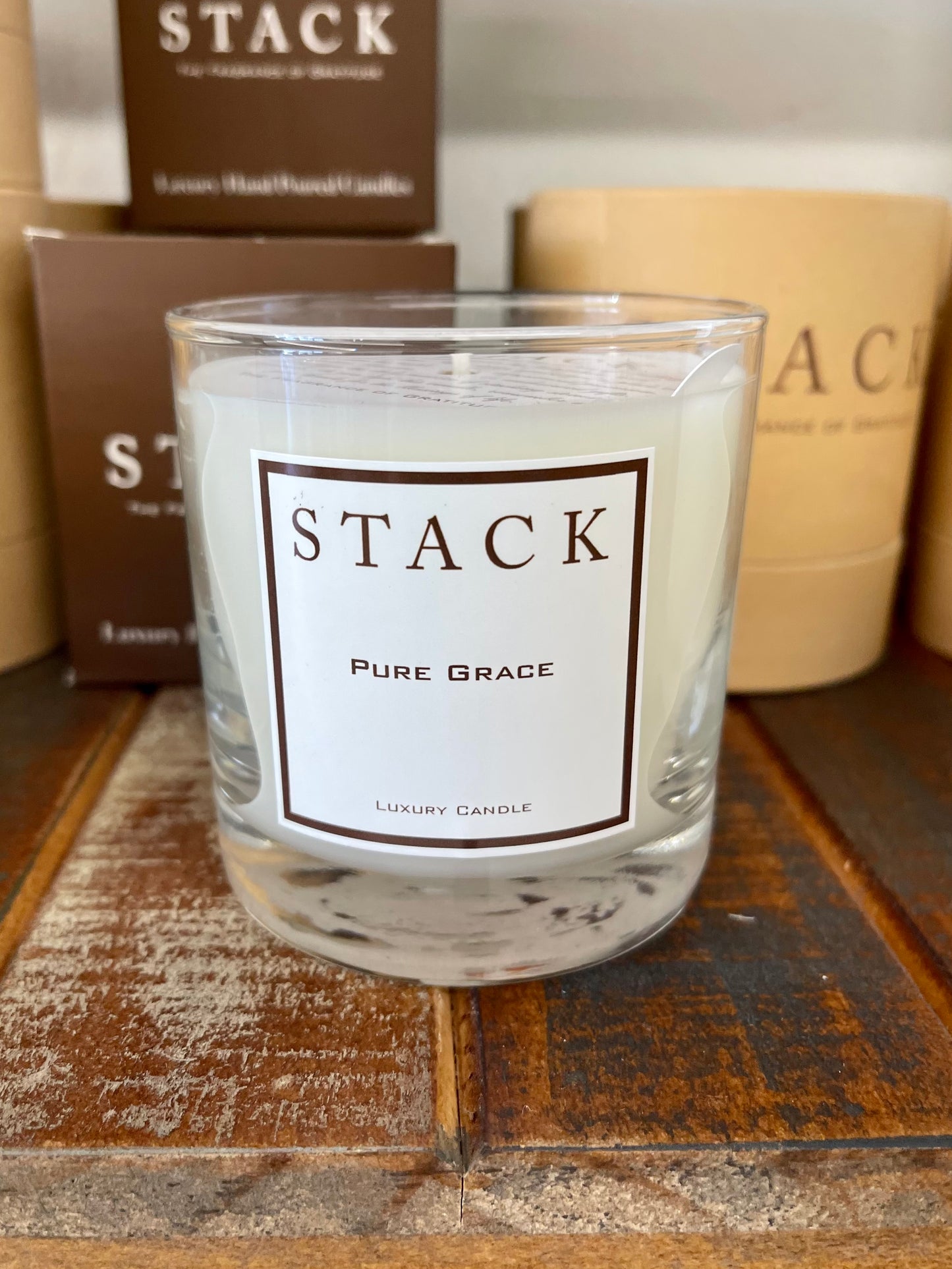 STACK- Candle Pure Grace