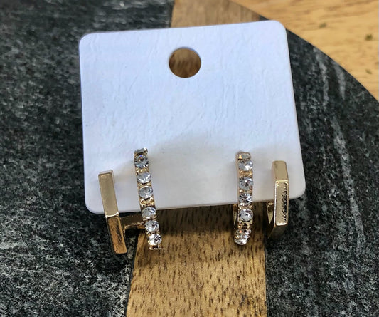 Double Layer Hexagon Hoops