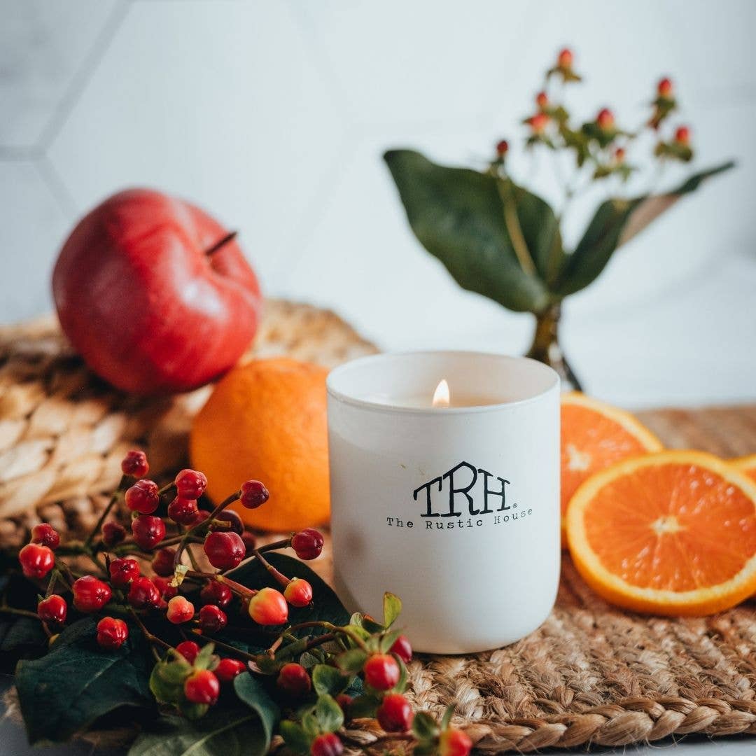 Red Currant  | White Soy Candle + Gift Box | 8oz.