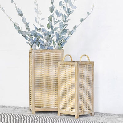 Large Weave Handle Baskets